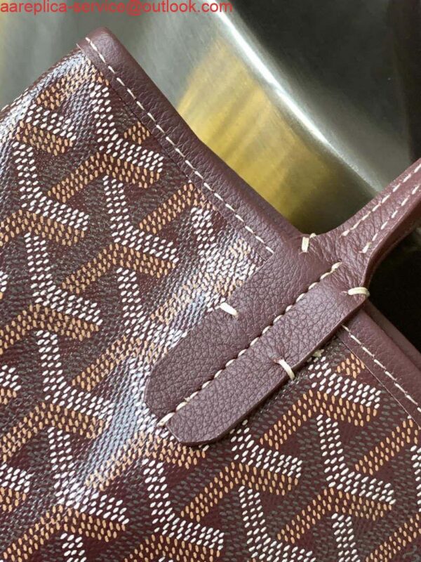 Replica Goyard ANJOUSMINCG07TY07P Anjou Mini Bag Wine Red 8