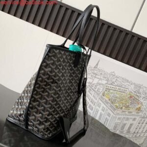 Replica Goyard ANJOUSPMLCG03TY01P Anjou PM Bag Black 2