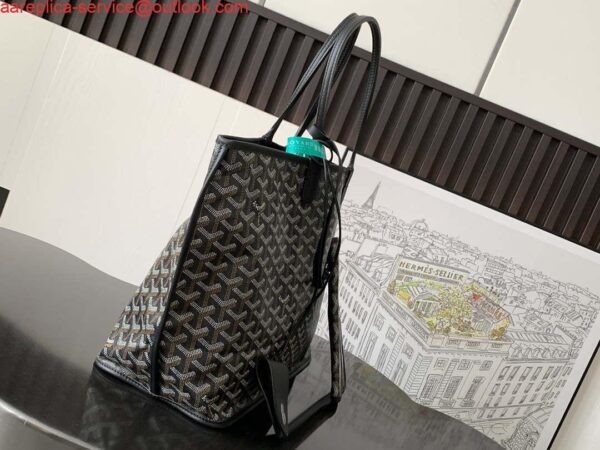 Replica Goyard ANJOUSPMLCG03TY01P Anjou PM Bag Black 4