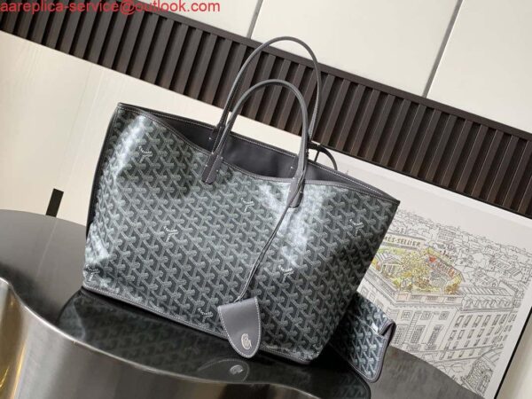 Replica Goyard ANJOUSPMLCG03TY01P Anjou PM Bag Gray 5