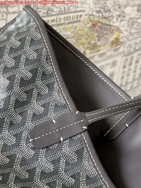 Replica Goyard ANJOUSPMLCG03TY01P Anjou PM Bag Gray 10