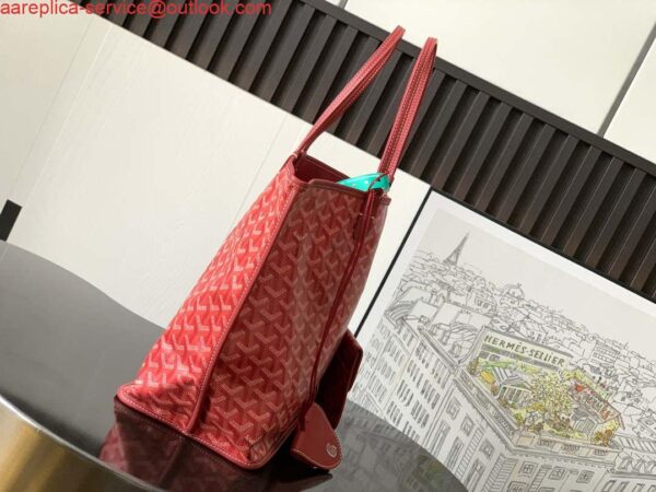 Replica Goyard ANJOUSPMLCG03TY01P Anjou PM Bag Red 4