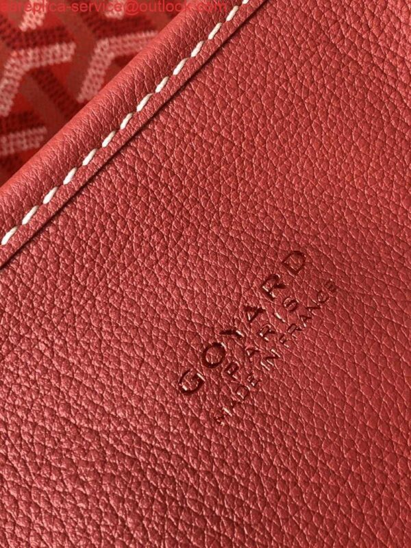 Replica Goyard ANJOUSPMLCG03TY01P Anjou PM Bag Red 7