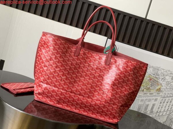 Replica Goyard ANJOUSPMLCG03TY01P Anjou PM Bag Red 6