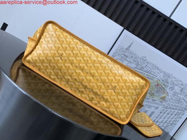 Replica Goyard ANJOUSPMLCG03TY01P Anjou PM Bag Yellow 6