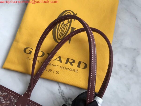 Replica Goyard Artois PM Bag PMLTY09CL09P Wine Red 5