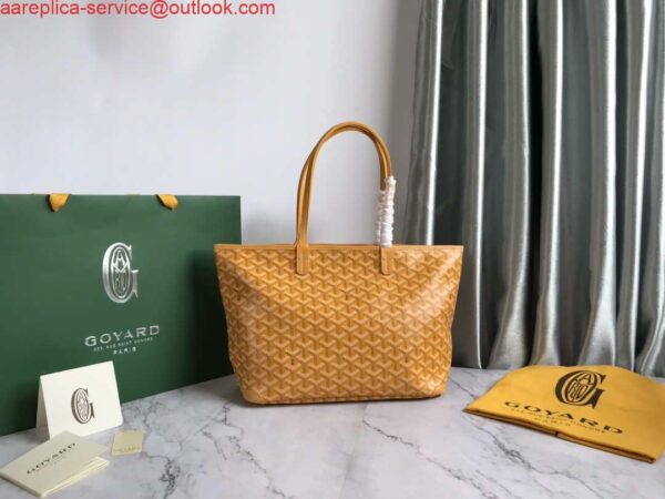 Replica Goyard Artois PM Bag PMLTY09CL09P Yellow 5