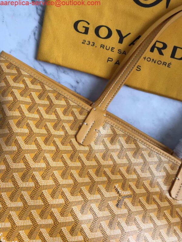 Replica Goyard Artois PM Bag PMLTY09CL09P Yellow 7