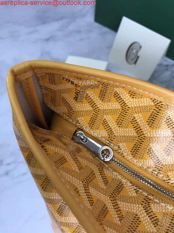 Replica Goyard Artois PM Bag PMLTY09CL09P Yellow 10