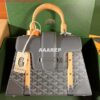 Replica Goyard BPMLTY07CL07P Sac Saigon Pm Bag Navy Blue 2