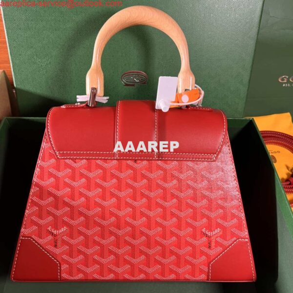 Replica Goyard BPMLTY07CL07P Sac Saigon Pm Bag Red 5