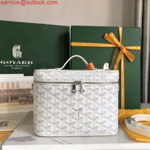 Replica Goyard MUSEVAPMLTY01CL03P Muse Vanity Case PM Bag White