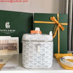 Replica Goyard MUSEVAPMLTY01CL03P Muse Vanity Case PM Bag White 2