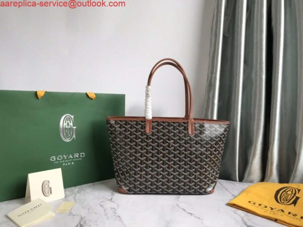 Replica Goyard PMLTY09CL09P Artois PM Bag Brown Black 3