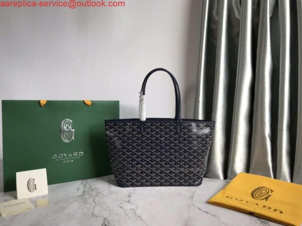 Replica Goyard PMLTY09CL09P Artois PM Bag Navy Blue 4