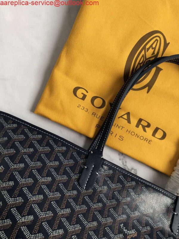 Replica Goyard PMLTY09CL09P Artois PM Bag Navy Blue 7