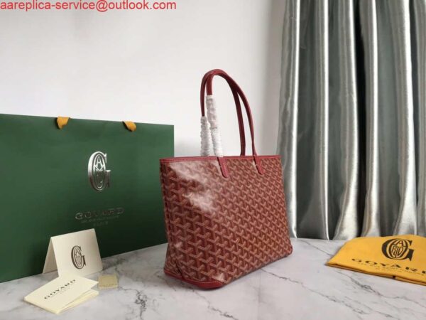 Replica Goyard PMLTY09CL09P Artois PM Bag Red 4