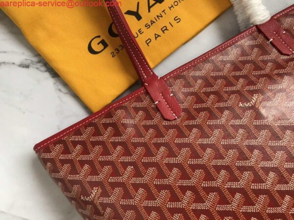 Replica Goyard PMLTY09CL09P Artois PM Bag Red 8