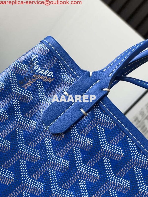 Replica Goyard POICLAPMLTY11CL61P Poitiers Claire Voie Bag Blue 5