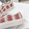 Replica Dior Walk'n'Dior Sneakers In Plumetis And Nude Mesh 2