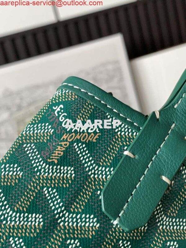 Replica Goyard POICLAPMLTY11CL61P Poitiers Claire Voie Bag Green 5