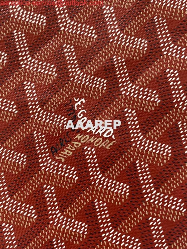 Replica Goyard POICLAPMLTY11CL61P Poitiers Claire Voie Bag Red 3