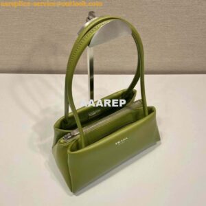 Replica Prada 1BA368 Leather mini-bag Bag Green 2