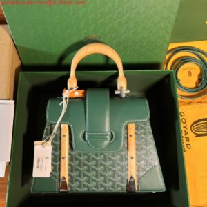 Replica Goyard Sac Saigon Pm Bag BPMLTY07CL07P Green