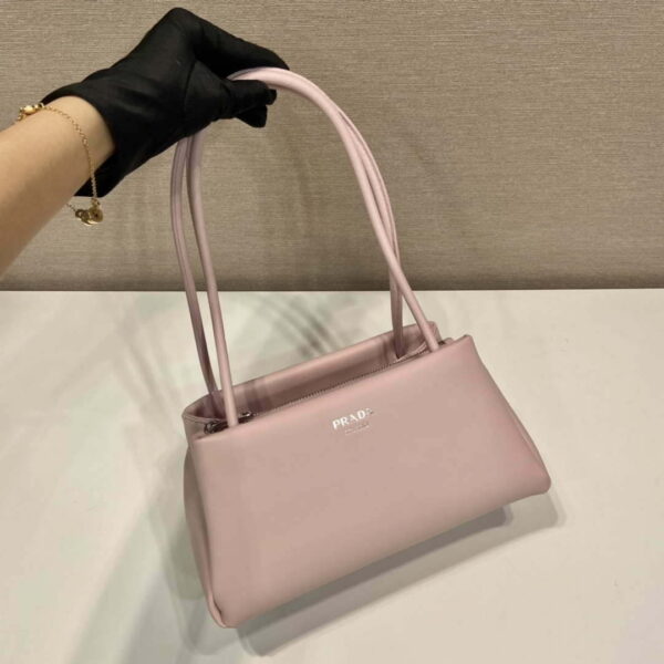 Replica Prada 1BA368 Leather mini-bag Bag Pink 3