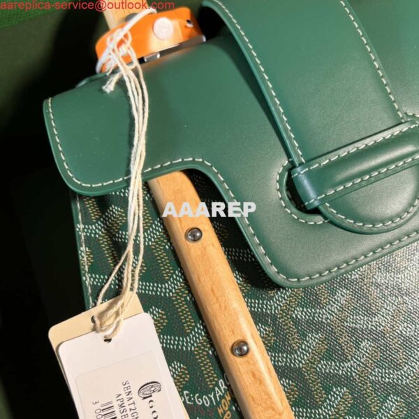 Replica Goyard Sac Saigon Pm Bag BPMLTY07CL07P Green 6