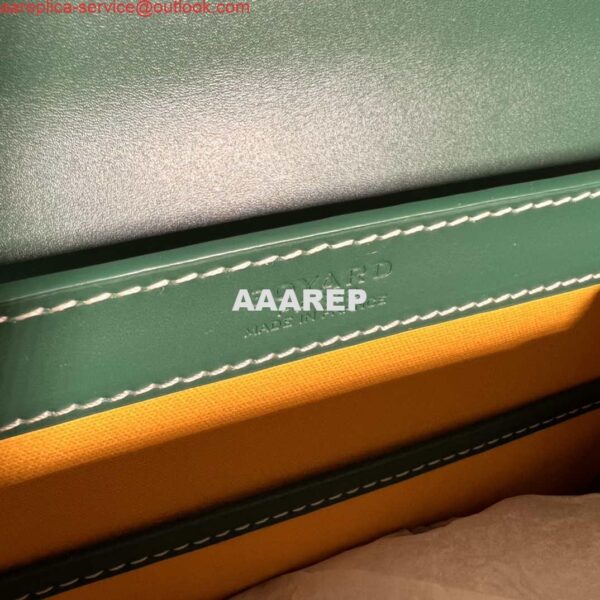 Replica Goyard Sac Saigon Pm Bag BPMLTY07CL07P Green 9