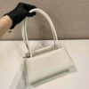 Replica Prada 1BA368 Moon padded nappa-leather bag Apricot 2