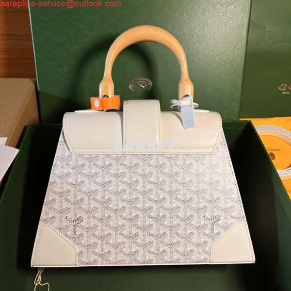 Replica Goyard Sac Saigon Pm Bag BPMLTY07CL07P White 2