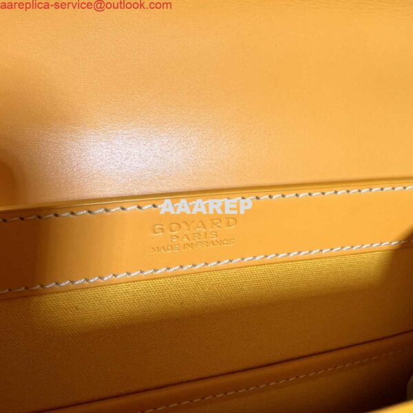 Replica Goyard Sac Saigon Pm Bag BPMLTY07CL07P Yellow 9