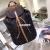 Replica Prada Nylon and Saffiano leather backpack 1BZ064 Black