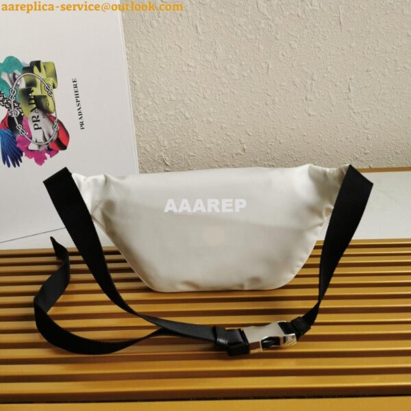 Replica Prada Nylon And Saffiano Leather Belt Bag 2VL033 13
