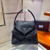 Replica Prada Signaux Nylon and Leather Hobo Bag 1BC160 White 2