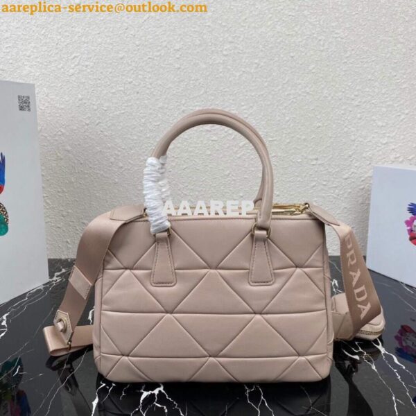 Replica Prada Small Prada Galleria Saffiano Leather bag 1BA863 Apricot 3