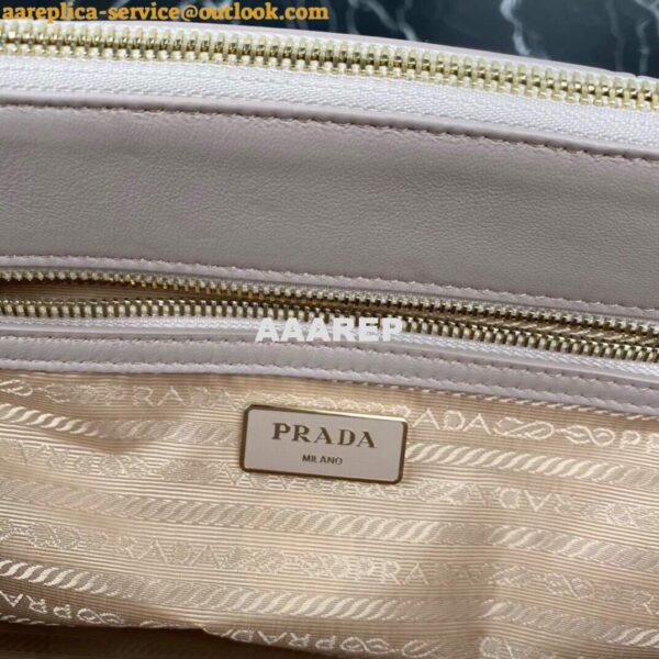 Replica Prada Small Prada Galleria Saffiano Leather bag 1BA863 Apricot 10