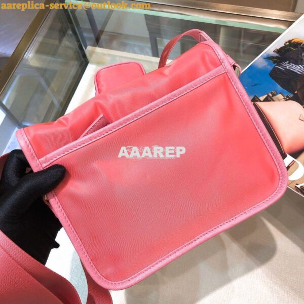 Replica Prada Nylon Cross-Body Bag 1BD334 Pink 3