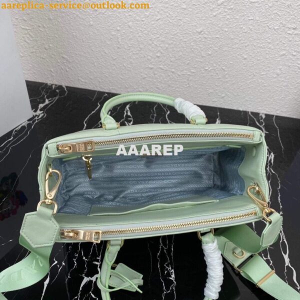 Replica Prada Small Prada Galleria Saffiano Leather bag 1BA863 Green 9