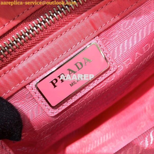 Replica Prada Nylon Cross-Body Bag 1BD334 Pink 7