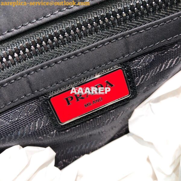 Replica Prada Nylon Cross-Body Bag 2VD034 Red Logo 8