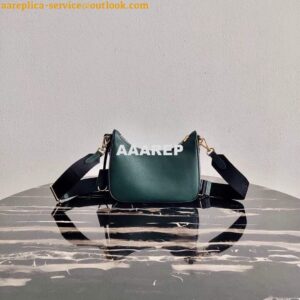 Replica Prada 1BH204 Prada Re-Edition 2005 Saffiano leather Bag in Dark Green 2