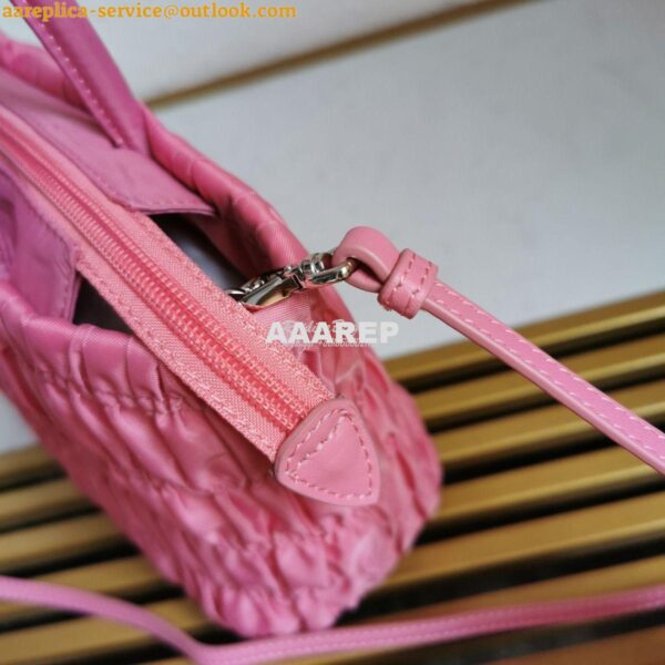 Replica Prada Nylon Tote 1BG321 Begonia Pink 4