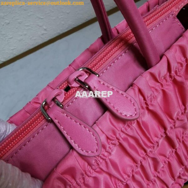 Replica Prada Nylon Tote 1BG321 Begonia Pink 5
