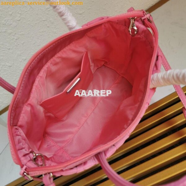 Replica Prada Nylon Tote 1BG321 Begonia Pink 6
