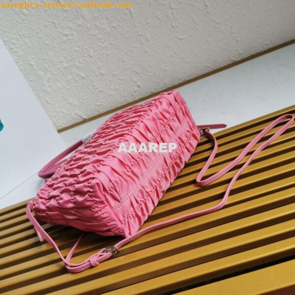 Replica Prada Nylon Tote 1BG321 Begonia Pink 8