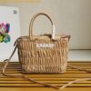 Replica Prada Nylon with Saffiano Leather Trim and Handle 2