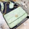 Replica Prada Medium Re-Nylon and brushed leather backpack 1BZ074